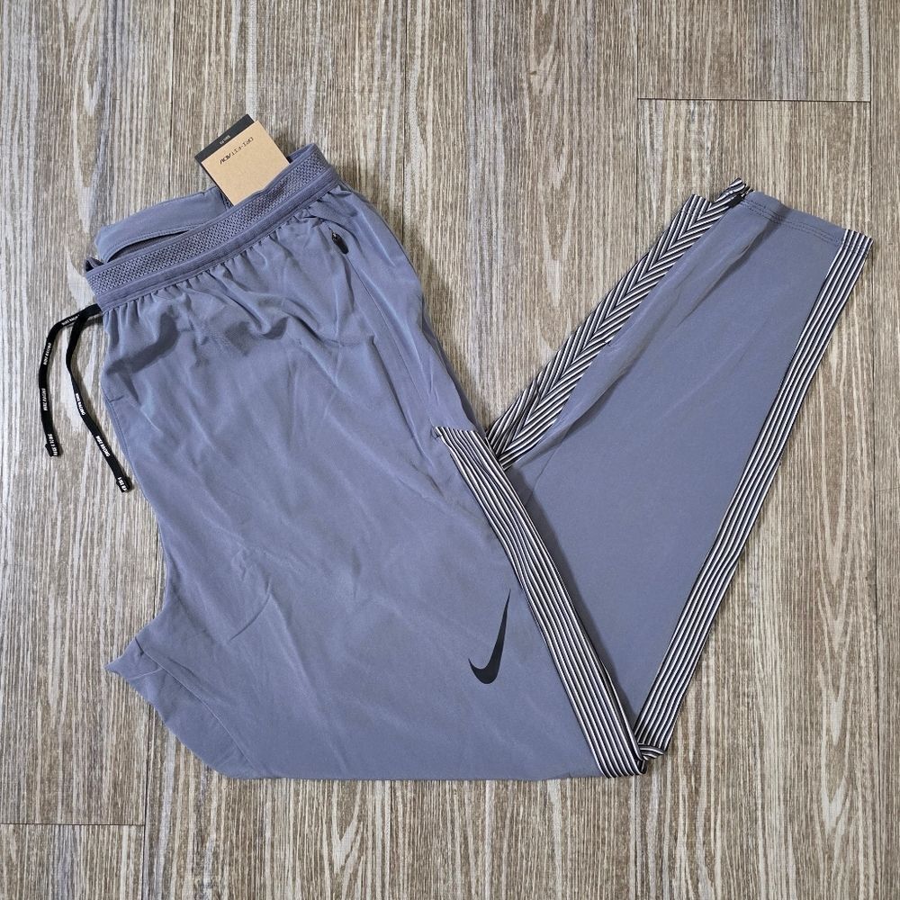 Nike AeroSwift Dri-FIT ADV Running Pants Grey Men's Size Medium M FN3361-003 New